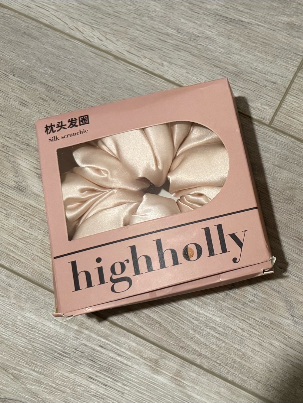 highholly Silk Scrunchie Silk hair band